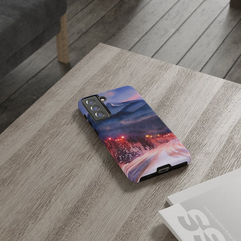 Christmas in Vail Colorado - Impact Resistant Phone Case